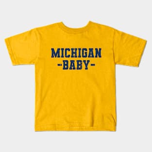 Michigan Baby Kids T-Shirt